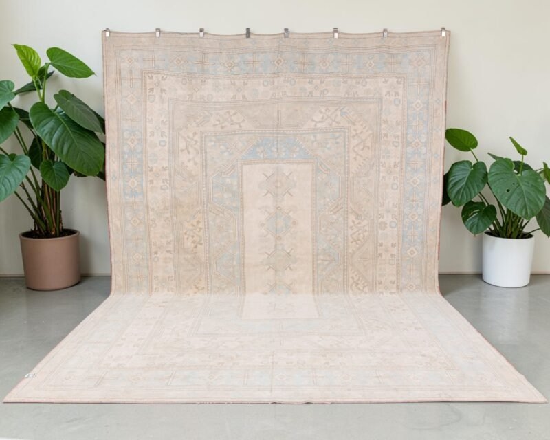 Muted Oversized Oushak Rug