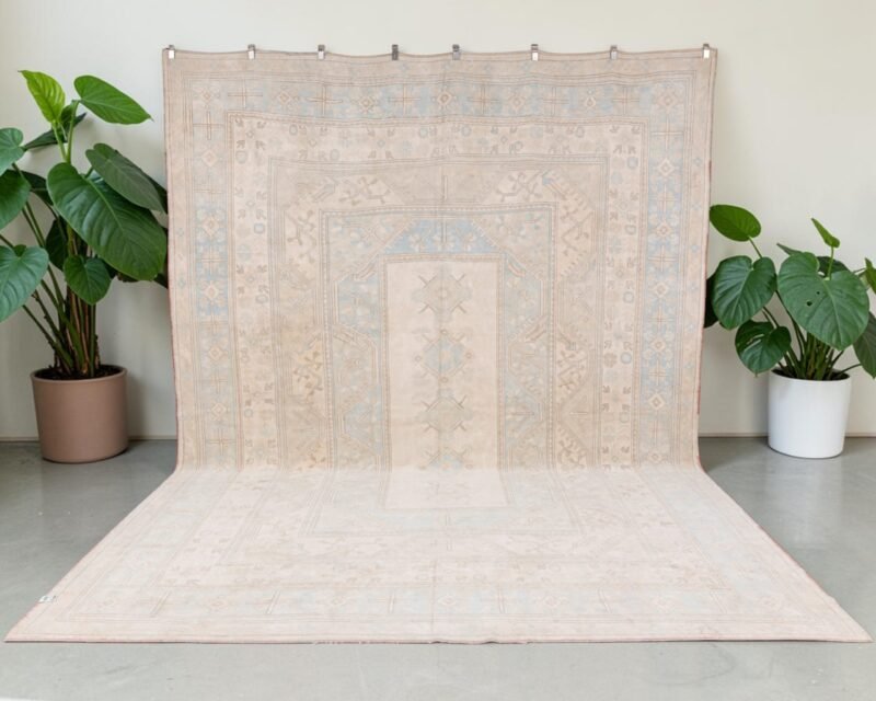 Muted Oversized Oushak Rug
