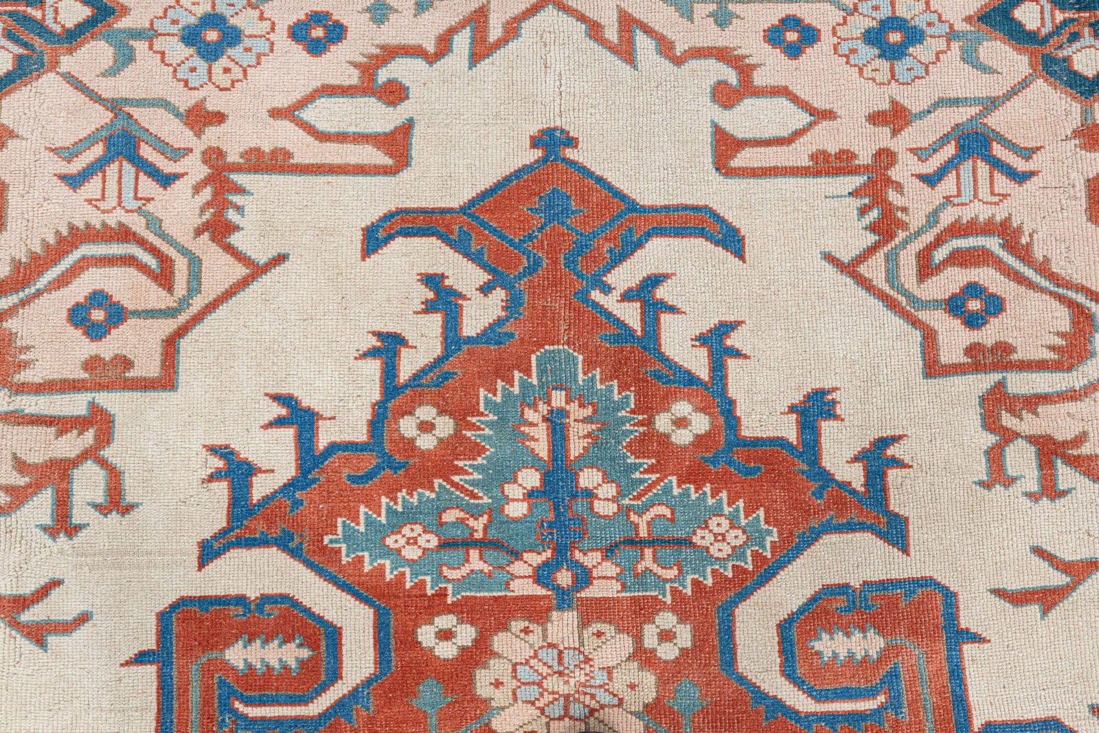 7x10 Heriz Patterned Vintage Area Rug, Turkish Best Quality Persian Rug, Large Turkish Rug, Antique Wool Carpet, Bohemian Rug, 7.3x9.7 feet