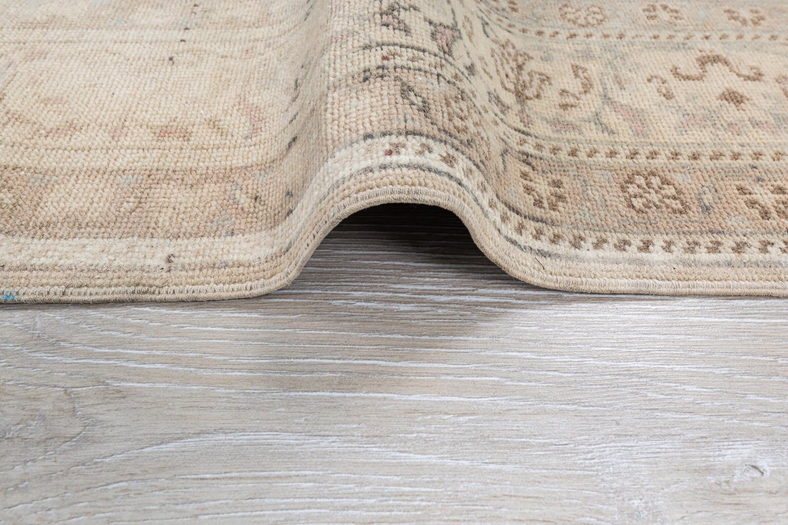 4x6 Turkish Rug, Neutral Vintage Rug, Antique Handmade Rug, Oushak Rug, Anatolian Low Pile Rug, Small Rug for Kitchen,Entryway,Bathroom