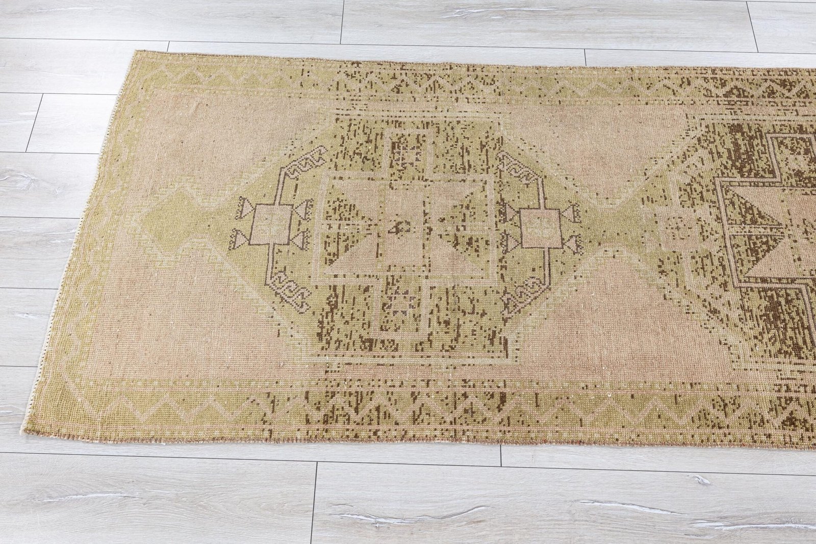 Muted Vintage Runner Rug for Kitchen,Entryway,Hallway - Image 6